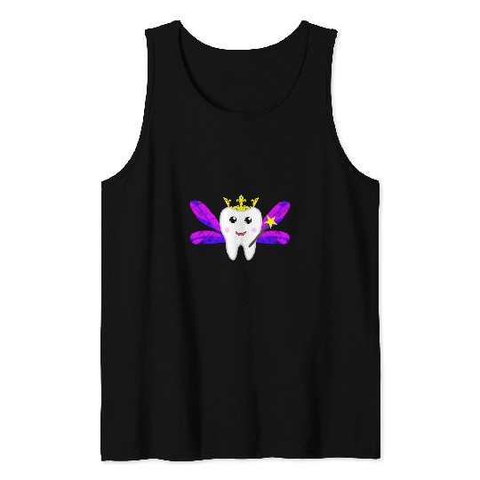 Tooth Fairy Cute Dental Hygienist Oral dentists Costume Tank Tops