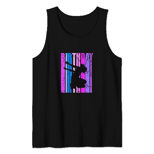 Pink Purple Parkour Girl Parkour Girl frees Climbing Fans Tank Tops