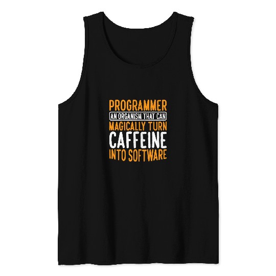 Organism That Can Magically Turn caffeines Into Software Tank Tops