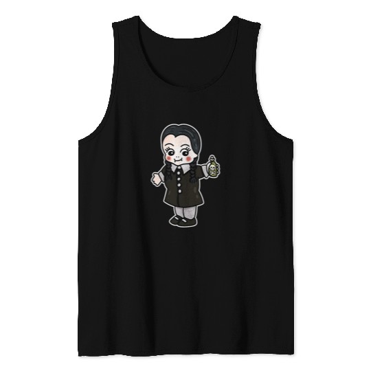 Kewpie Baby x Schoolgirl x Student Uniform x Poison Bottle Tank Tops