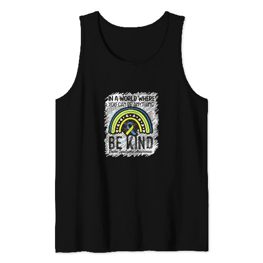 Teacher Life Be Kind For Teacher Cat In Hat be Kind 6 Tank Tops