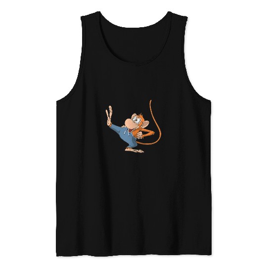 Funny Monkey Taekwondo Martial Arts Tank Tops