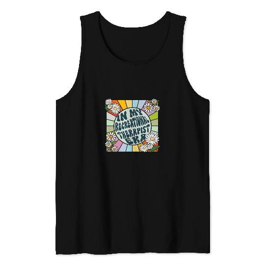 Daisy Groovy In My Recreational Therapist Era Tank Tops