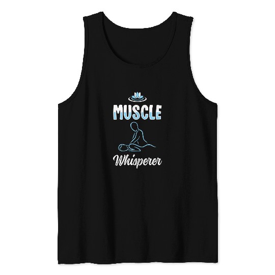Muscle Whisperer Licensed Massage Therapist Tank Tops