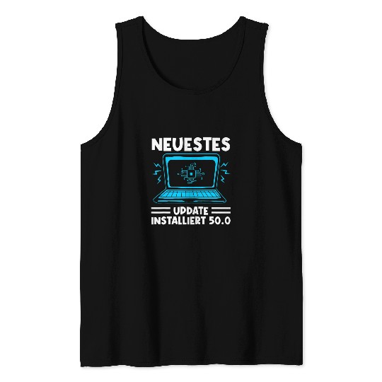 Mens Latest update installs 500 programmer software Tank Tops