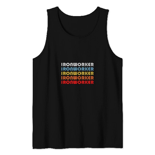 Iron Worker Union Ironworker 3 Tank Tops