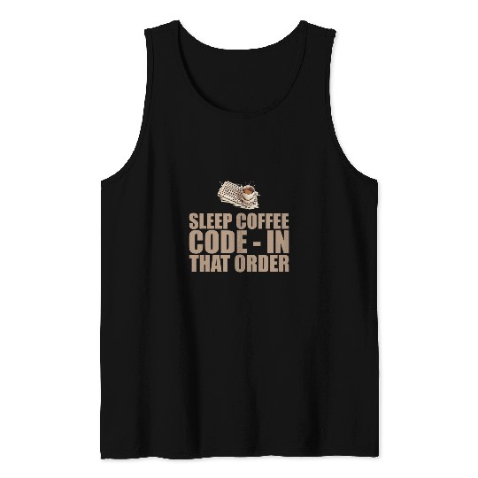 caffeines Coder Software Developer Engineer Coffee Programmer 41 Tank Tops
