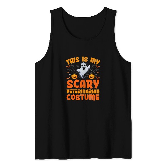 This Is My Scary Veterinarian Costume Halloween Tank Tops