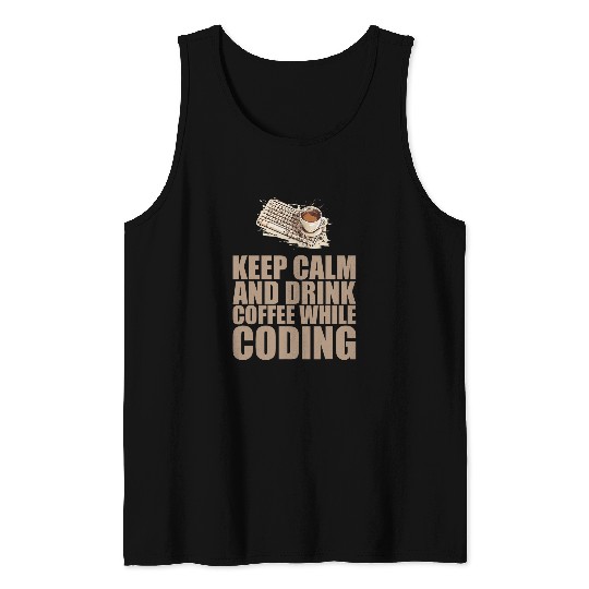 caffeines Coder Software Developer Engineer Coffee Programmer 31 Tank Tops