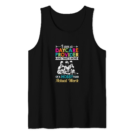 Daycare Outfit Daycare Teacher Appreciation Childcare Worker 1 Tank Tops