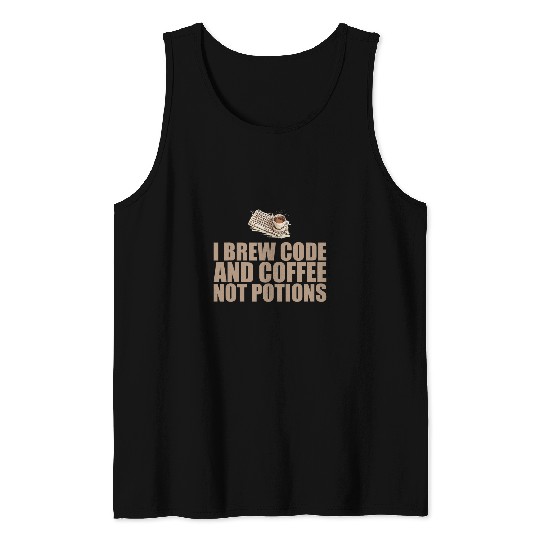 caffeines Coder Software Developer Engineer Coffee Programmer 2 Tank Tops
