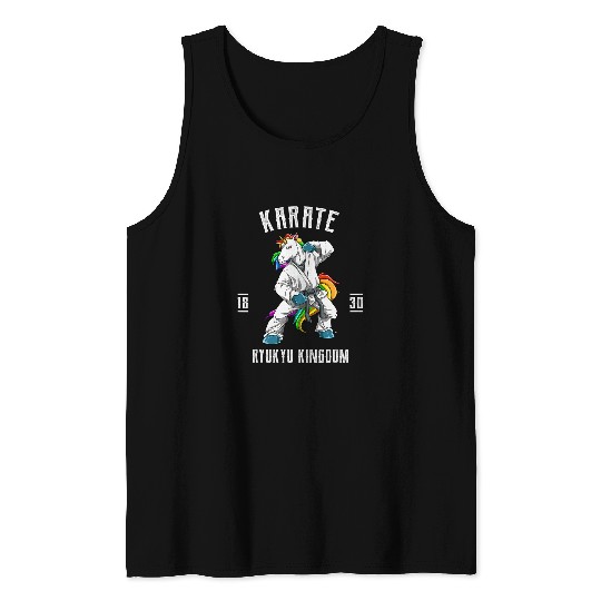 Karate Japanese Martial Arts Fighting MMA 2 Tank Tops