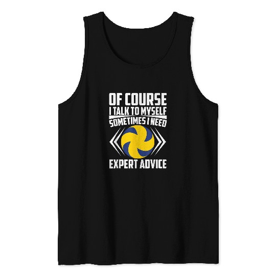 Volleyball Coaching Gift I VBall Assistant Coach Tank Tops
