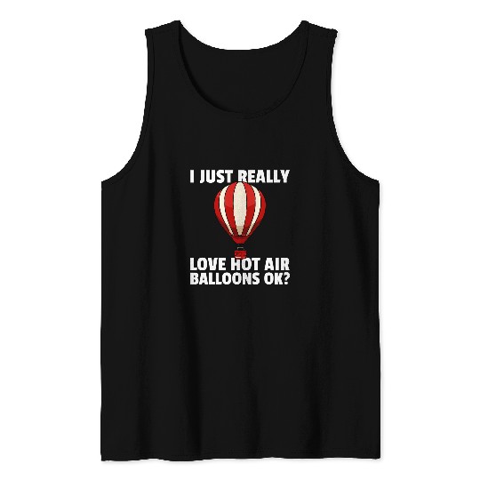 Hot Air Balloon Festival For Balloon Pilot 1 Tank Tops