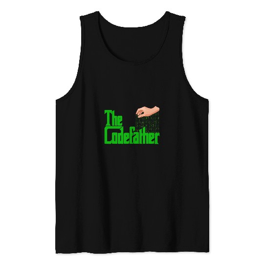 The Codefather Design Programming Computer Science Tank Tops