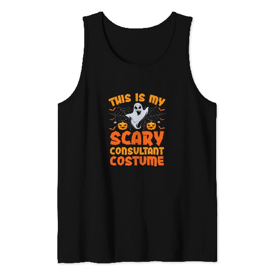 This Is My Scary Consultant Costume Halloween 28 Tank Tops