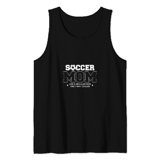 Womens Soccer Mom Coachs Trainer Training Player Coaching Tank Tops