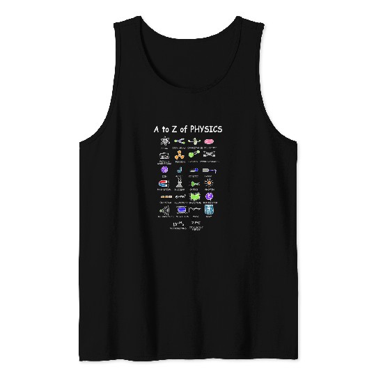 Physics Teacher Science Student Future Physicist Tank Tops