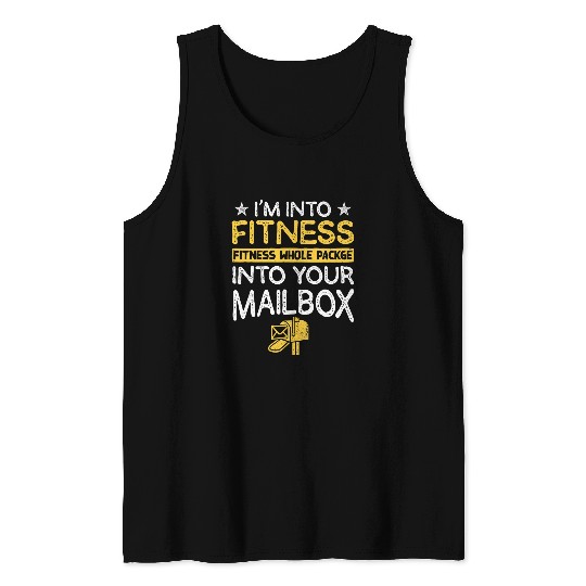 Im Into Fitness Whole Package Into Your Mailbox Postman Tank Tops