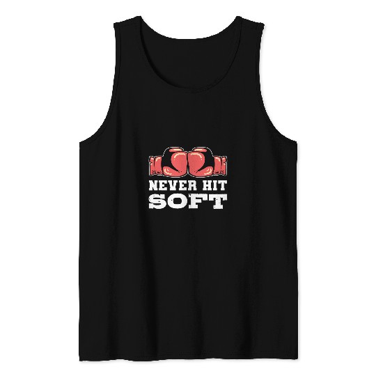 Never Hit Soft Fitness Coach Tank Tops