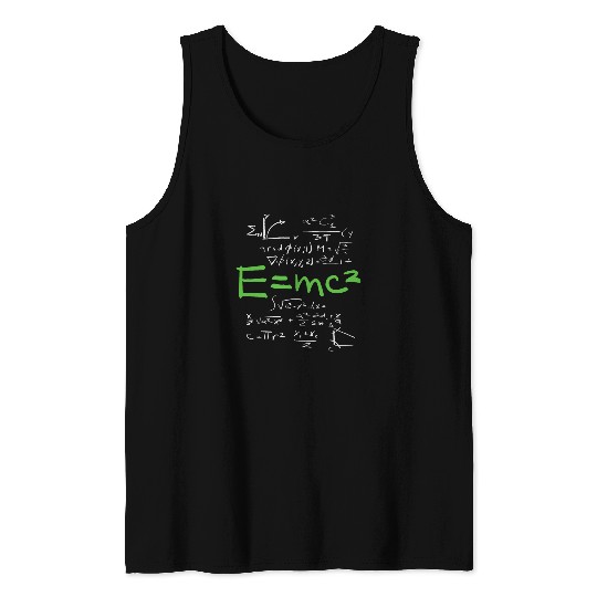 Relativity Theory E mc2 Theory Equation Physics Relativity 1 Tank Tops