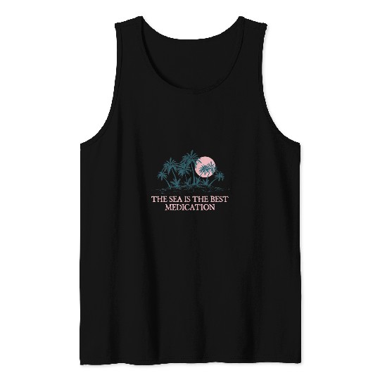 Dont Get so Tide Down on Work Beach Boss Ocean Manager 2 Tank Tops