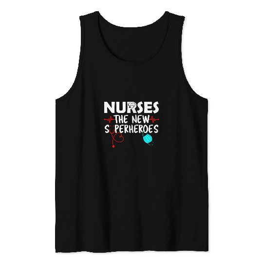 The New Superheroes Graduation Registered Nursing Student Tank Tops