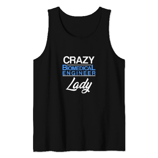 Biomedicals Engineer Lady Funny Engineering 2 Tank Tops