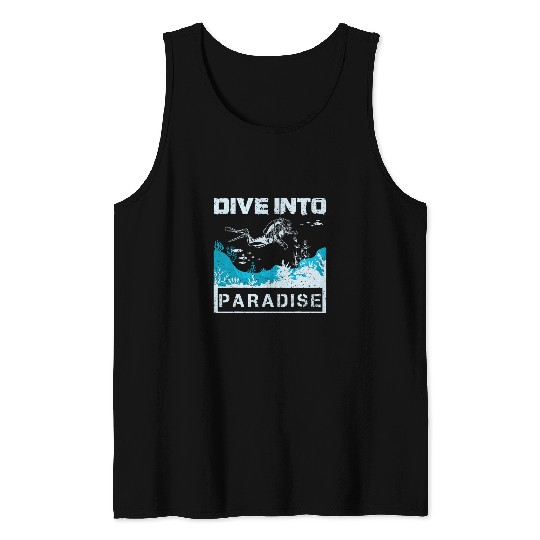 Dive into Paradise Tank Tops