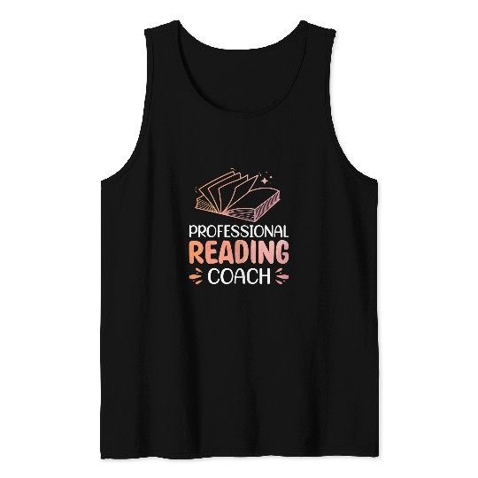 Professional Reading Coach Tank Tops