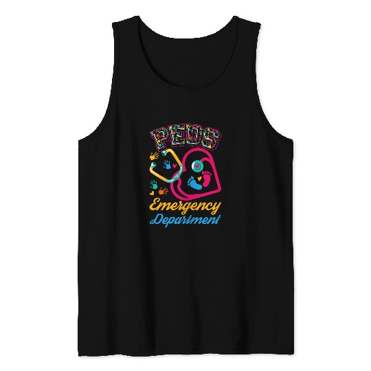 PEDS Emergency Department Pediatric nurses NICU Nursing Tank Tops