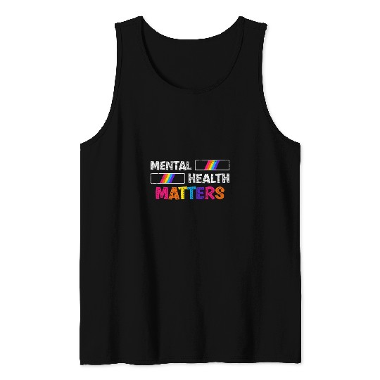 Mental Health Matters Guidance Student Counseling Programs Tank Tops
