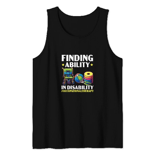Occupational Therapist Job Occupation Occupational Therapy Tank Tops