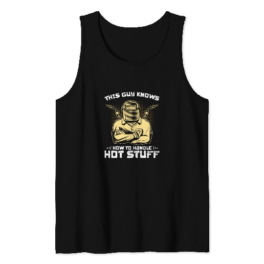 Handle Hot Welding Iron Worker Metalwork Weld Welder Tank Tops