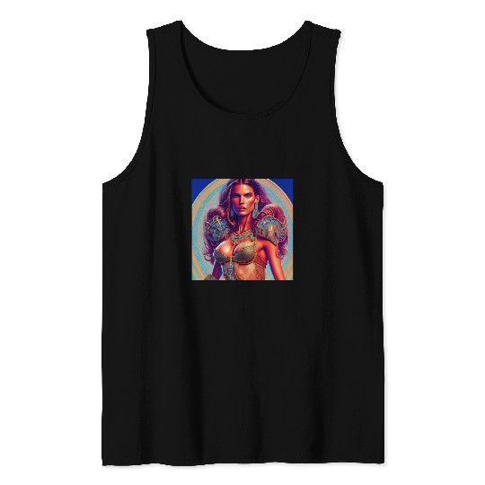 Rogue Pilot Space Opera Adventure Tank Tops