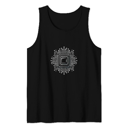 Board Hardware Programmer Gift Computer Scientist Tank Tops