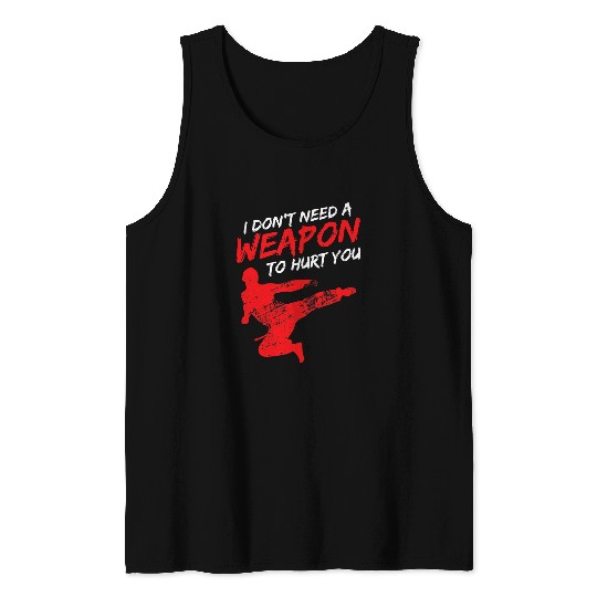 Japanese Martial Arts Karate 5 Tank Tops