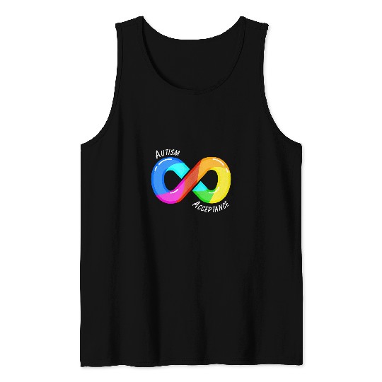 Autism Awareness Acceptance Special Education Teacher 1 Tank Tops