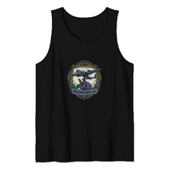 Blackberry pilot Tank Tops