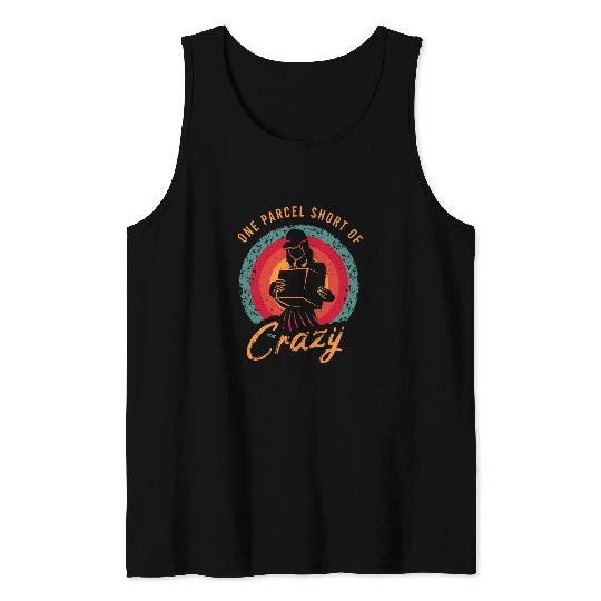 Womens Postal Worker Outfit for a Mailman and Service of Postal 8 Tank Tops