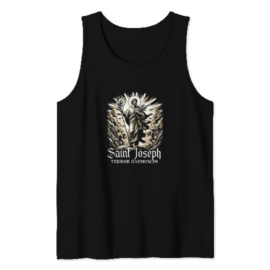 Saint Joseph Catholic Father And Worker 7 Tank Tops