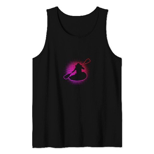 kayak ladies kayaking canoe paddle boat Tank Tops