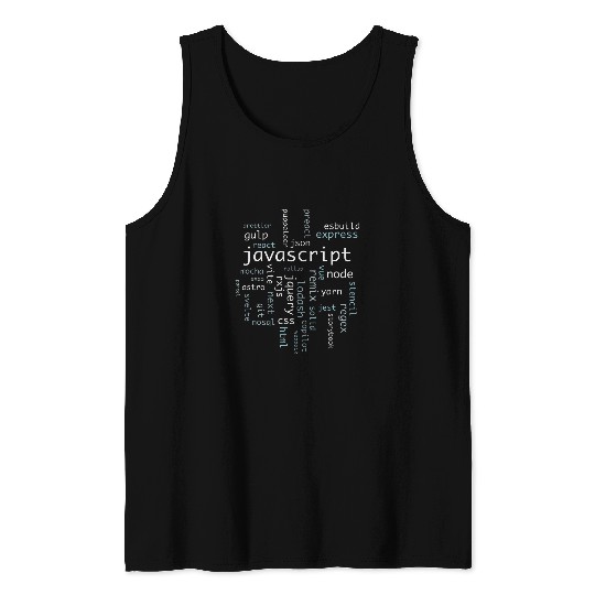 Javascript Frontend Engineer Software Developer Tank Tops