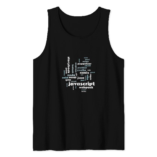 Javascript Software Developer Frontend Engineer Tank Tops