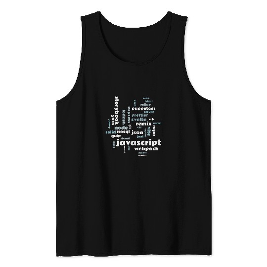 Javascript Software Developer Frontend Engineer Tank Tops