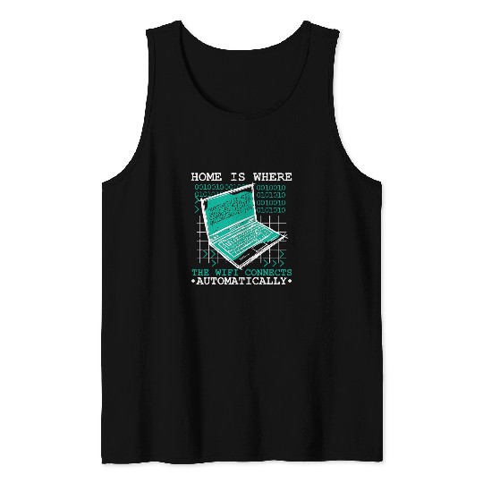 Network Admin Administrator Sysadmin IT Programmer Tank Tops