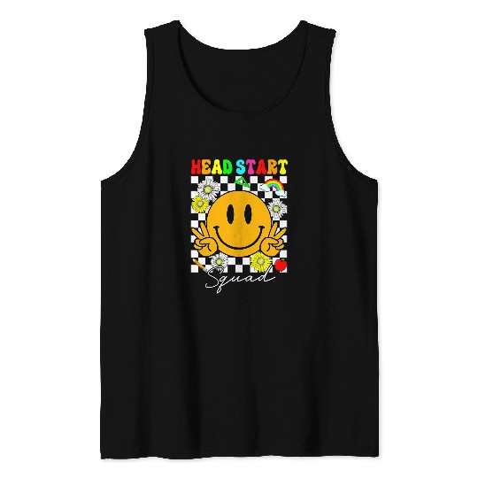 head start squad homesschool teacher headstart back to school Tank Tops