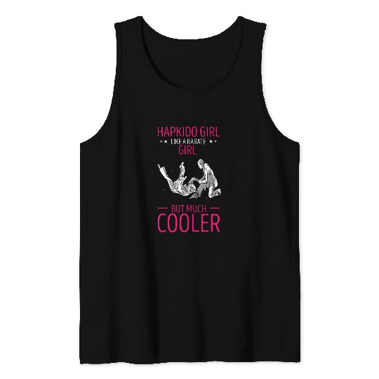 Hapkido Korean Martial Arts Hapkido Throw Like A Karate Girl Tank Tops