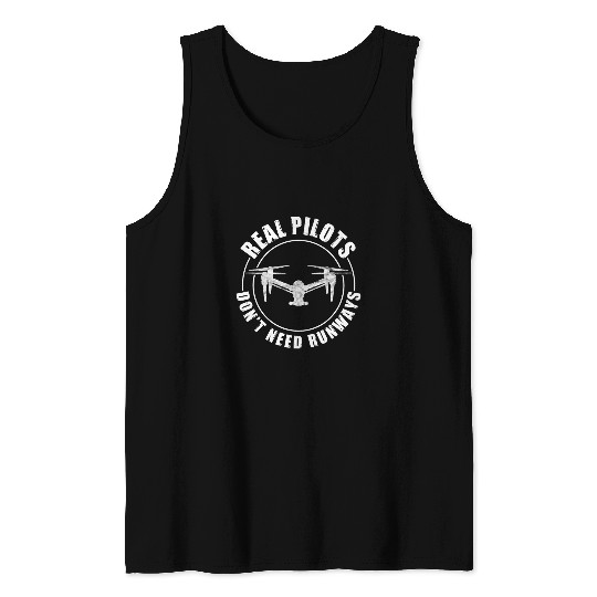 Drone Pilot 3 Tank Tops