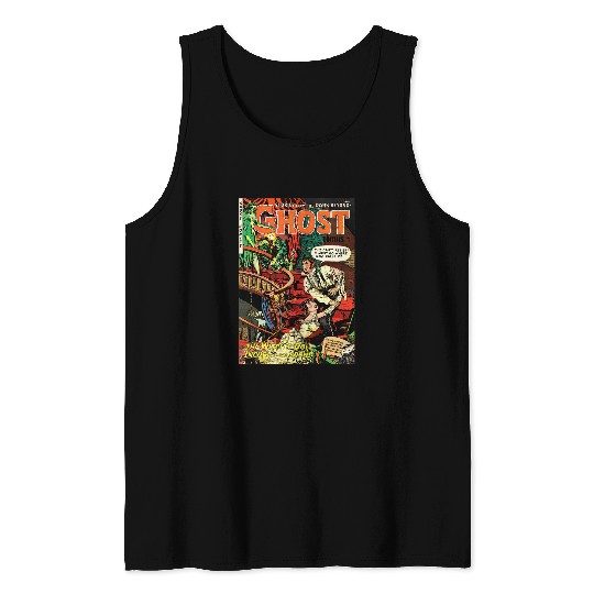 Halloween Horror vintages ghosts Comic Book Retro Scary 2 Tank Tops